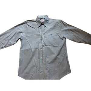Brook's Brothers Men's Blue Madison Fit Shirt - Size Medium